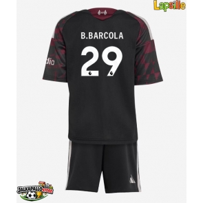 Liverpool Bradley Barcola #29 Kolmaspaita Lapsille 2026-27 Lyhythihainen (+ shortsit)